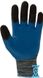 Перчатки рабочие стрейчевая покрытая силиконом с двойным обливом на пальцах #969, 10